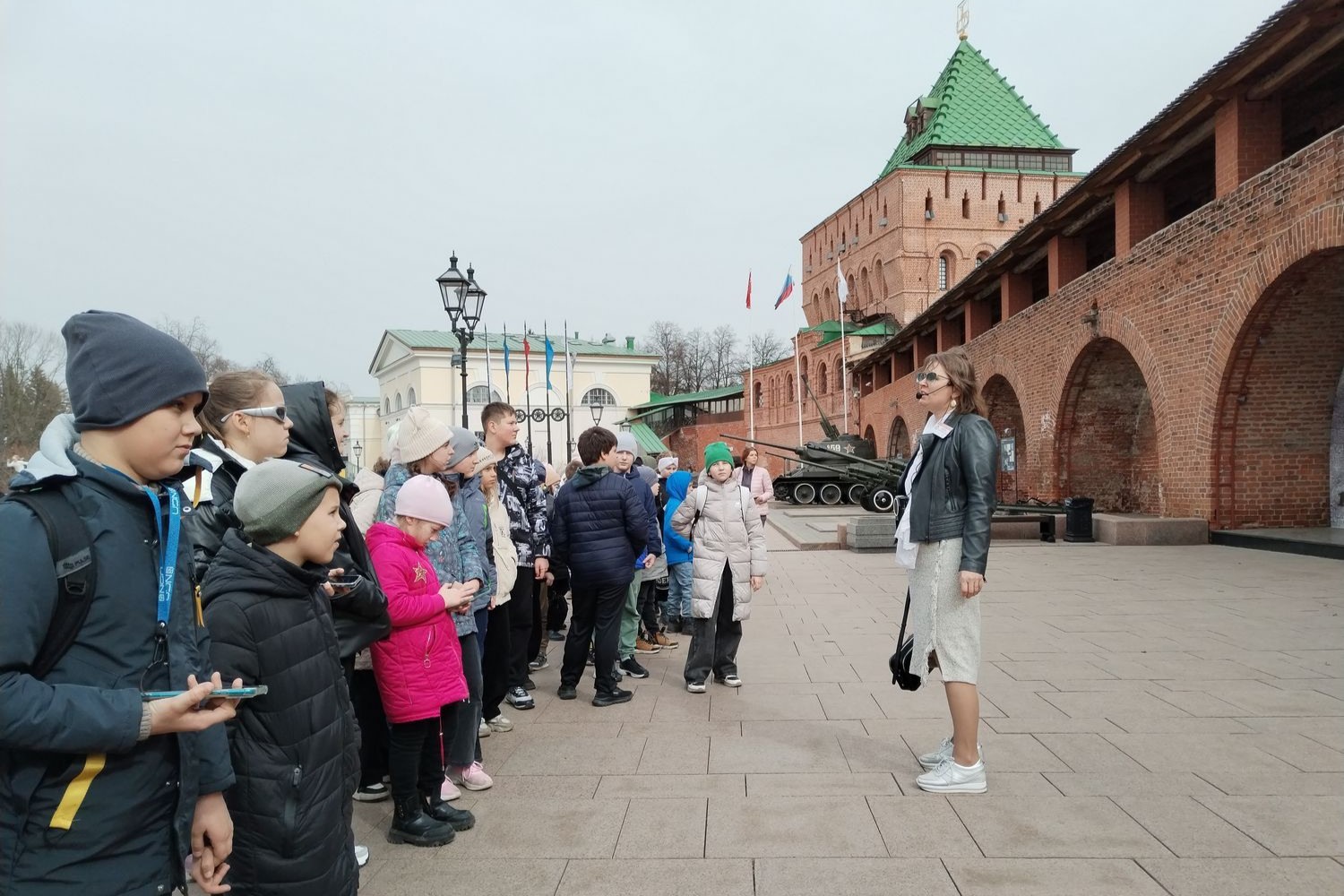 Белгородские школьники побывали с экскурсией в Нижнем Новгороде